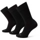 чорапи,мъжки,чорапи,дамски,чорапи,timberland,chesapeake,crew,socks,3,pairs,black,(black)