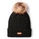 шапка,всички,шапки,timberland,chunky,knit,pom,beanie,black,(black)