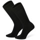 чорапи,мъжки,чорапи,дамски,чорапи,timberland,flat,knit,dress,long,socks,2,pairs,black,(black)