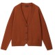 жилетка,мъжки,пуловери,дамски,пуловери,napapijri,miss,cardigan,brown,(rubber)