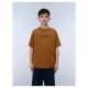 тениска,мъжки,тениски,дамски,тениски,napapijri,new,box,logo,short,sleeve,t,shirt,brown,(rubber)