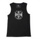 тениска,мъжки,тениски,дамски,тениски,west,coast,choppers,worn,cross,sleeveless,t,shirt,black,(black)