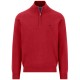 блуза,мъжки,пуловери,дамски,пуловери,fynch,hatton,1614215,half,zip,sweater,red,(brick)