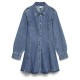 рокля,дамски,поли,и,рокли,vero,moda,jessie,long,sleeve,short,dress,blue,(medium,blue,denim)