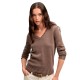 блуза,мъжки,пуловери,дамски,пуловери,superdry,washed,jumper,v,neck,sweater,brown,(dark,brown)