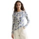 тениска,мъжки,тениски,дамски,тениски,scotch,&,soda,u9b01615t,long,sleeve,t,shirt,white,(delft,tiles,blue)