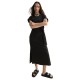 рокля,дамски,поли,и,рокли,scotch,&,soda,ufu01582t,short,sleeve,midi,dress,black,(meteorite)