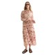 рокля,дамски,поли,и,рокли,scotch,&,soda,ufu01635t,long,sleeve,midi,dress,beige,(clouds,red)