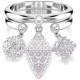 бижутерия,swarovski,5701829,ring,silver,(silver)