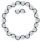 бижутерия,swarovski,harmonia,all,necklace,silver,(silver)