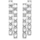 бижутерия,swarovski,millenia,earrings,clear,(clear)