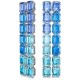 бижутерия,swarovski,millenia,earrings,blue,(blue)