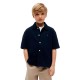 риза,с,къс,ръкав,дамски,ризи,мъжки,ризи,tommy,hilfiger,kb0kb10408,short,sleeve,shirt,blue,(dark,night,navy)