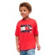 тениска,мъжки,тениски,дамски,тениски,tommy,hilfiger,ks0ks00766,short,sleeve,t,shirt,red,(dark,blue)