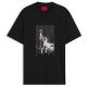 тениска,мъжки,тениски,дамски,тениски,hugo,daffilo,10258299,red,t,shirt,black,(black)