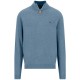 блуза,мъжки,пуловери,дамски,пуловери,fynch,hatton,1607316,half,zip,sweater,blue,(air,blue)