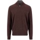 блуза,мъжки,пуловери,дамски,пуловери,fynch,hatton,1614802,half,zip,sweater,brown,(soil)