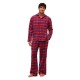пижама,мъжки,пижами,tommy,hilfiger,um0um03659,long,sleeve,pyjama,red,(check,global,stripe,medium,red)
