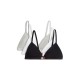 дамско,бельо,дамски,бикини,и,танкини,tommy,hilfiger,uw0uw06140,triangle,bra,3,units,multicolor,(black,light,grey,heather,white)