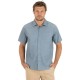 риза,с,къс,ръкав,дамски,ризи,мъжки,ризи,hurley,ward,cord,short,sleeve,shirt,blue,(worker,blue)