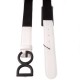 колан,колани,dolce,&,gabbana,742305,belt,white,(black)
