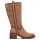 обувки,дамски,боти,мъжки,боти,refresh,17617001,heel,boots,brown,(taupe)
