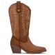 обувки,дамски,боти,мъжки,боти,xti,14610201,heel,boots,brown,(taupe)