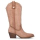 обувки,дамски,боти,мъжки,боти,xti,14610202,heel,boots,brown,(beige)