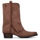 дамски,боти,мъжки,боти,xti,14647801,heel,booties,brown,(taupe)