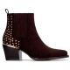 дамски,боти,мъжки,боти,xti,14648002,heel,booties,brown,(brown)