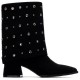 дамски,боти,мъжки,боти,xti,14649801,heel,booties,black,(black)