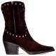 дамски,боти,мъжки,боти,xti,14650702,heel,booties,brown,(brown)