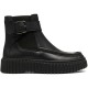 обувки,дамски,боти,мъжки,боти,clarks,shoes,torhill,buckle,booties,black,(black,tumbled)
