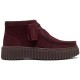 обувки,дамски,боти,мъжки,боти,clarks,shoes,torhill,moss,booties,brown,purple,(burgundy,suede)