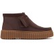 обувки,дамски,боти,мъжки,боти,clarks,shoes,torhill,moss,booties,brown,(dark,brown,suede)