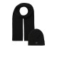комплект,ръкавици,шапки,и,шалове,jj,rebel,set,dna,scarf,black,(black,black)