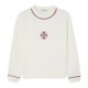 блуза,дамски,блузи,silbon,ethnic,embroidery,sweatshirt,white,(ecru)