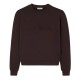 блуза,дамски,блузи,silbon,sweatshirt,brown,(brown)