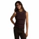 тениска,мъжки,тениски,дамски,тениски,silbon,sleeveless,t,shirt,brown,(brown)