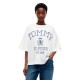 тениска,мъжки,тениски,дамски,тениски,tommy,hilfiger,ww0ww50940,short,sleeve,t,shirt,white,(ecru)