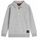 блуза,детски,блузи,scotch,&,soda,183345,half,zip,sweatshirt,grey,(grey,melange)