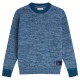 блуза,мъжки,пуловери,дамски,пуловери,scotch,&,soda,183385,sweater,blue,(grey,dawn,melange)