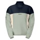 блуза,дамски,блузи,scott,half,zip,sweatshirt,grey,(spray,grey,dark,blue)