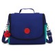 чанта,раници,kipling,new,kichirou,6l,lunch,bag,blue,(escape,blue,block)