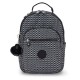 раница,раници,kipling,seoul,s,14l,woman,backpack,grey,(signature,print)