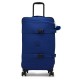куфари,kipling,spontaneous,m,71l,trolley,bag,blue,(diamond,wave,emboss)