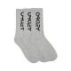 чорапи,мъжки,чорапи,дамски,чорапи,oakley,b1b,2.0,socks,3,pairs,grey,(cement,melange)