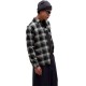 карирана,риза,дамски,ризи,мъжки,ризи,oakley,podium,plaid,flannel,long,sleeve,shirt,black,grey,(pitch,bla,cem,mist,check)