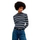 тениска,мъжки,тениски,дамски,тениски,tommy,hilfiger,cody,slim,fit,long,sleeve,high,neck,t,shirt,blue,(broken,stripe,dark,blue,ivory)