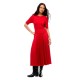 рокля,дамски,поли,и,рокли,tommy,hilfiger,preppy,mix,media,midi,dress,red,(primary,red)